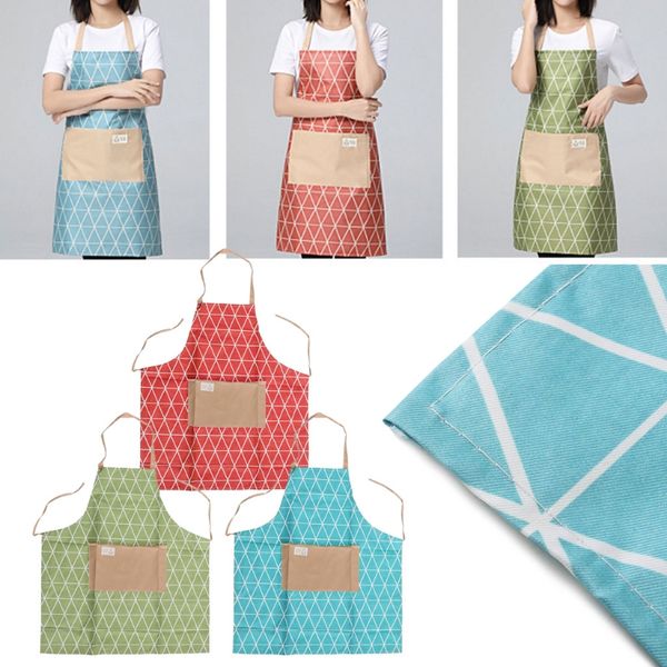 rhombus men women apron home kitchen restaurant waterproof chef cooking dress
rhombus men women apron home kitchen restaurant waterproof chef cooking dress