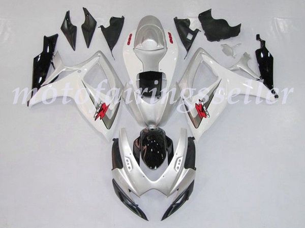 new abs plastic fairings kit fit for suzuki gsxr600 gsxr750 gsx-r600 r750 k6 2006 2007 injection mold pearl silver
new abs plastic fairings kit fit for suzuki gsxr600 gsxr750 gsx-r600 r750 k6 2006 2007 injection mold pearl silver