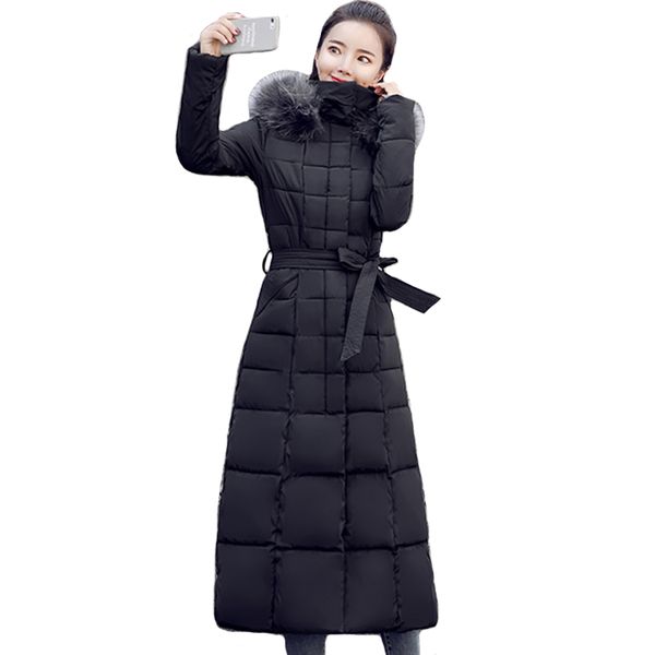 women's down & parkas 2021 x-long winter jacket with fur collar hooded slim female coat 6 colors available womens parka, Black
women's down & parkas 2021 x-long winter jacket with fur collar hooded slim female coat 6 colors available womens parka, Black