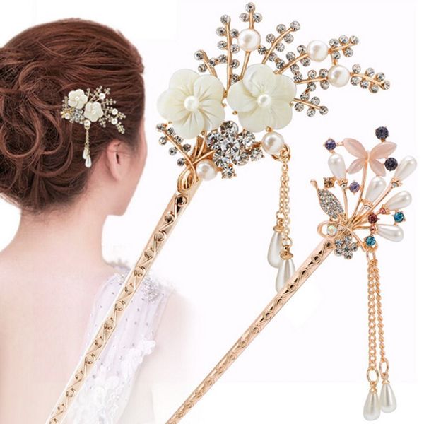 1 pc fashion retro vintage bridal wedding party gifts hairpins elegant women colorful hair clip rhinestone butterfly hair sticks
1 pc fashion retro vintage bridal wedding party gifts hairpins elegant women colorful hair clip rhinestone butterfly hair sticks