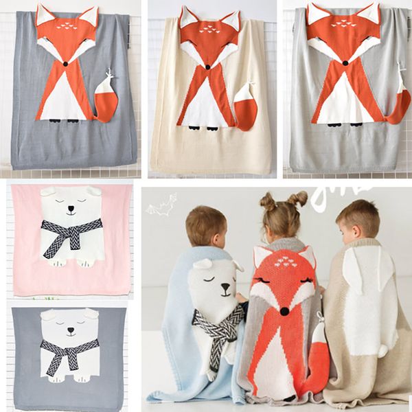 110*70cm 80*110cm fox wool bear blanket baby portable lovely quilt baby knitting blanket air condition sofa home blanket swaddling xd20415
110*70cm 80*110cm fox wool bear blanket baby portable lovely quilt baby knitting blanket air condition sofa home blanket swaddling xd20415