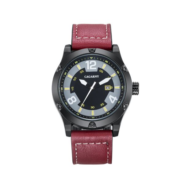 cagarny watches men quartz watches men rose gold case men wristwatches leather watchband dual time zones military reloj hombre, Slivery;brown
cagarny watches men quartz watches men rose gold case men wristwatches leather watchband dual time zones military reloj hombre, Slivery;brown