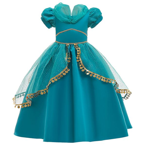 2020 new girl cartoon princess dress girl lace show dress christmas day birthday party costume clothes, Red;yellow
2020 new girl cartoon princess dress girl lace show dress christmas day birthday party costume clothes, Red;yellow