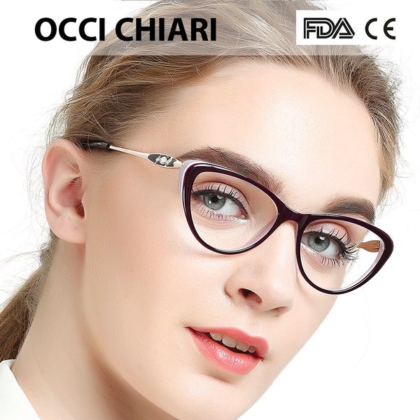 occi chiari women glasses frame glasses clear eyeglasses frames acetate spectacles myopia gafas fashion eyewear frames w-coloru, Black
occi chiari women glasses frame glasses clear eyeglasses frames acetate spectacles myopia gafas fashion eyewear frames w-coloru, Black