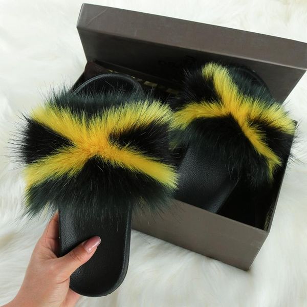 sagace ethel genuine hair slippers lady flip flop slides summer beach fur slides sandals elegant outdoor shoes woman a525, Black
sagace ethel genuine hair slippers lady flip flop slides summer beach fur slides sandals elegant outdoor shoes woman a525, Black