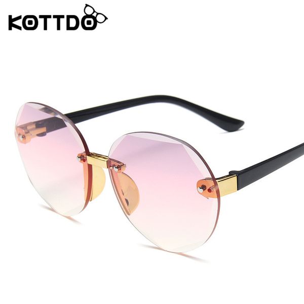 kottdo children sunglasses kids round rimless child girls boys gradient sunglass vintage retro sun glasses uv400, Blue
kottdo children sunglasses kids round rimless child girls boys gradient sunglass vintage retro sun glasses uv400, Blue