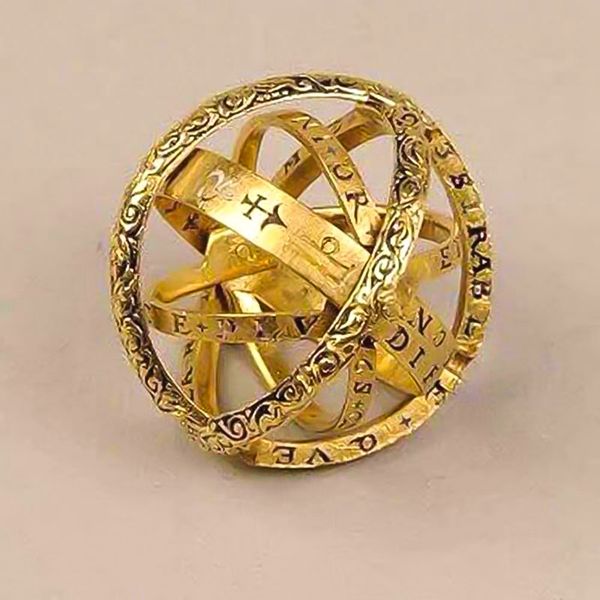 creative astronomical ball ring complex rotating clamshell astronomical ring universe student constellation jewelry, Golden;silver
creative astronomical ball ring complex rotating clamshell astronomical ring universe student constellation jewelry, Golden;silver