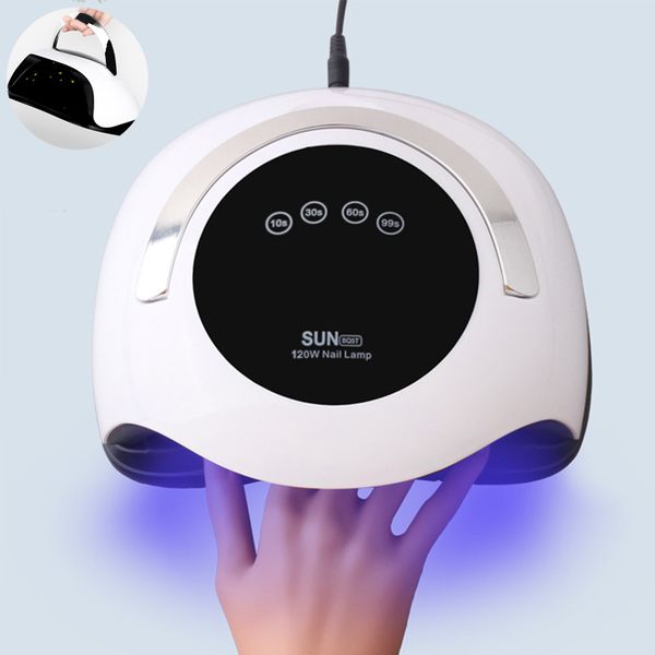 high power uv nail lamp professional nail polish dryer art gel lacquer curing light pedicure manicure lamp led
high power uv nail lamp professional nail polish dryer art gel lacquer curing light pedicure manicure lamp led