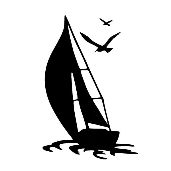 16*10.6cm sailing yacht car sticker new style poetic body decals car accessories car decor
16*10.6cm sailing yacht car sticker new style poetic body decals car accessories car decor