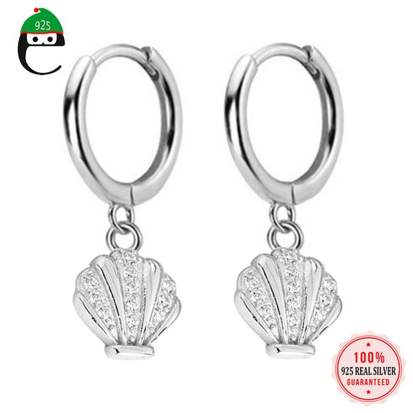 elfoplatasi minimalist genuine 925 sterling silver scalloped dangle earrings with charm clear cz jewelry 2020 new bijoux da687
elfoplatasi minimalist genuine 925 sterling silver scalloped dangle earrings with charm clear cz jewelry 2020 new bijoux da687