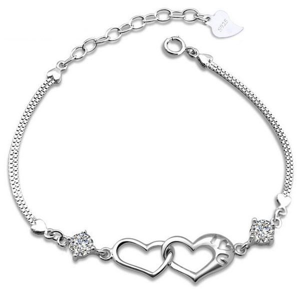 new love charms heart to heart bracelet with luxurious cz diamond silver bangle bracelet hipping, Golden;silver
new love charms heart to heart bracelet with luxurious cz diamond silver bangle bracelet hipping, Golden;silver