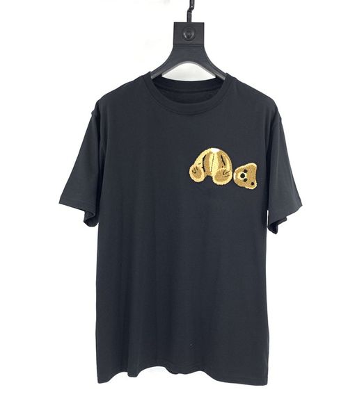 2020 summer t-shirt men leisure bear cub towel flocking o-neck pure color t shirt t shirt cotton short sleeves, White;black
2020 summer t-shirt men leisure bear cub towel flocking o-neck pure color t shirt t shirt cotton short sleeves, White;black