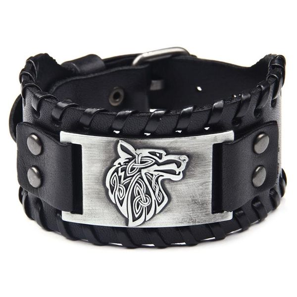 ybollar vintage male black brown wolf head cowhide leather bracelet men wide bracelets cuff bangles punk rock style jewelry
ybollar vintage male black brown wolf head cowhide leather bracelet men wide bracelets cuff bangles punk rock style jewelry