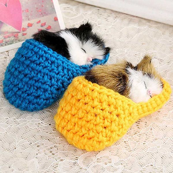 sleeping cat pompom keychains for women girls handmade woven slipper faux fur kitten key rings fluffy bag car pendants gift, Silver
sleeping cat pompom keychains for women girls handmade woven slipper faux fur kitten key rings fluffy bag car pendants gift, Silver