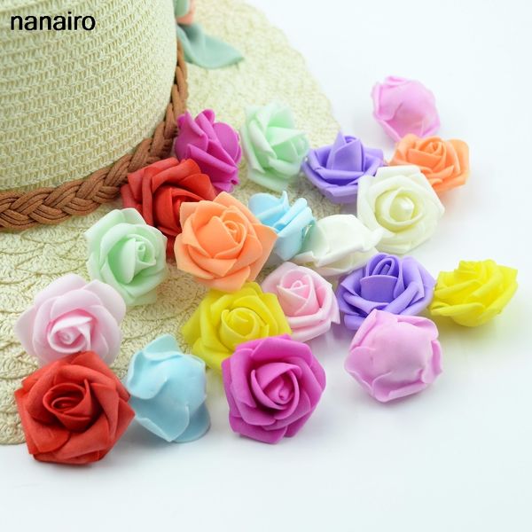 100pcs 4cm mini artificial foam rose flower heads for wedding home decoration party wreath craft supplies fake pe flowers
100pcs 4cm mini artificial foam rose flower heads for wedding home decoration party wreath craft supplies fake pe flowers