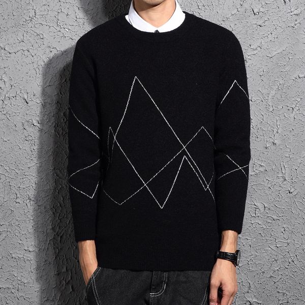 mens sweater 2019 autumn and winter new fake two-piece sweater casual full turn-down collar plus size, White;black
mens sweater 2019 autumn and winter new fake two-piece sweater casual full turn-down collar plus size, White;black