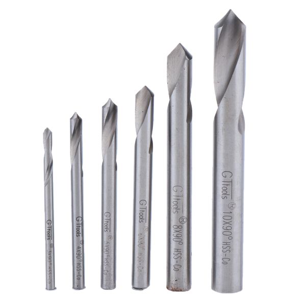 6x fixed point drills 90 degree hss rotary milling cutter chamfering milling cutter for positioning
6x fixed point drills 90 degree hss rotary milling cutter chamfering milling cutter for positioning