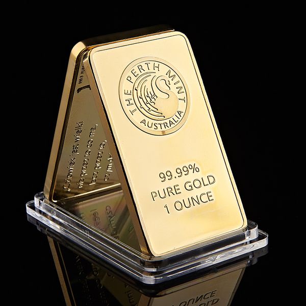 The Perth Mint Bullion Bar Australia Gold Plated Bar 24k Bullion Birthday Holiday Gifts Home Decorations Crafts
The Perth Mint Bullion Bar Australia Gold Plated Bar 24k Bullion Birthday Holiday Gifts Home Decorations Crafts