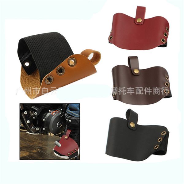 retro moto shoe pad protective classic part motorbike boots protection vintage brown protector cafe racer motorcycle accessories
retro moto shoe pad protective classic part motorbike boots protection vintage brown protector cafe racer motorcycle accessories
