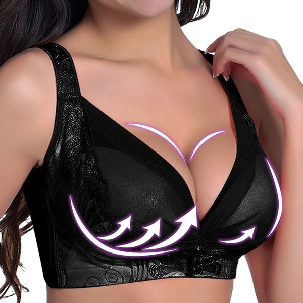 2019 full cup thin bra women push up bra wireless adjustable lace women's underwear breast cover large size lace sport bras, White;black
2019 full cup thin bra women push up bra wireless adjustable lace women's underwear breast cover large size lace sport bras, White;black