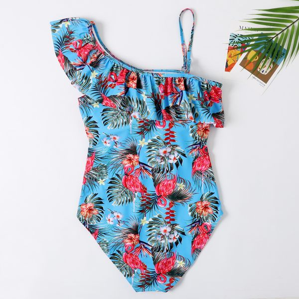 2020 new beachwear mum and me swimwear one piece flamingo children swimsuit monokini for girl and women family swimsuit, White
2020 new beachwear mum and me swimwear one piece flamingo children swimsuit monokini for girl and women family swimsuit, White