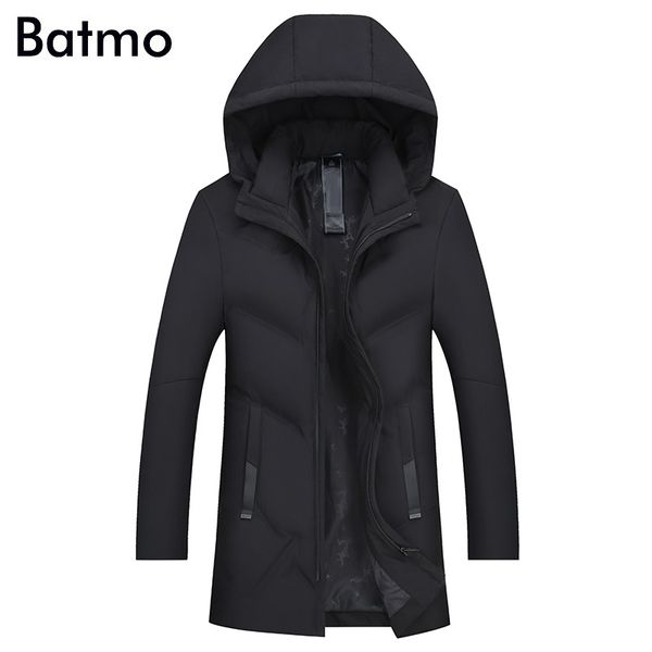 batmo 2018 new arrival winter warm 80% white duck down hooded long jakcets men,winter men's coat,plus-size 8219, Black
batmo 2018 new arrival winter warm 80% white duck down hooded long jakcets men,winter men's coat,plus-size 8219, Black
