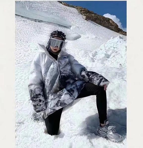 htcu snow warm fashion down jacket women men winter jackets casual cotton clothing couple cotton clothes outdoor windbreaker, Black
htcu snow warm fashion down jacket women men winter jackets casual cotton clothing couple cotton clothes outdoor windbreaker, Black