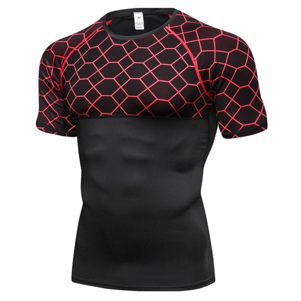 quick dry sports t shirts men compression running fitness shirts gym body buidling slim tights printed man short sleeve, Black;red
quick dry sports t shirts men compression running fitness shirts gym body buidling slim tights printed man short sleeve, Black;red