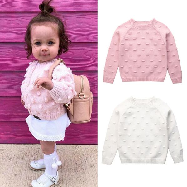 2020 baby sweater kid baby girl cute ball knitted sweaters woolen pullover casual girl winter clothes spring new 0-5y, Blue 
2020 baby sweater kid baby girl cute ball knitted sweaters woolen pullover casual girl winter clothes spring new 0-5y, Blue