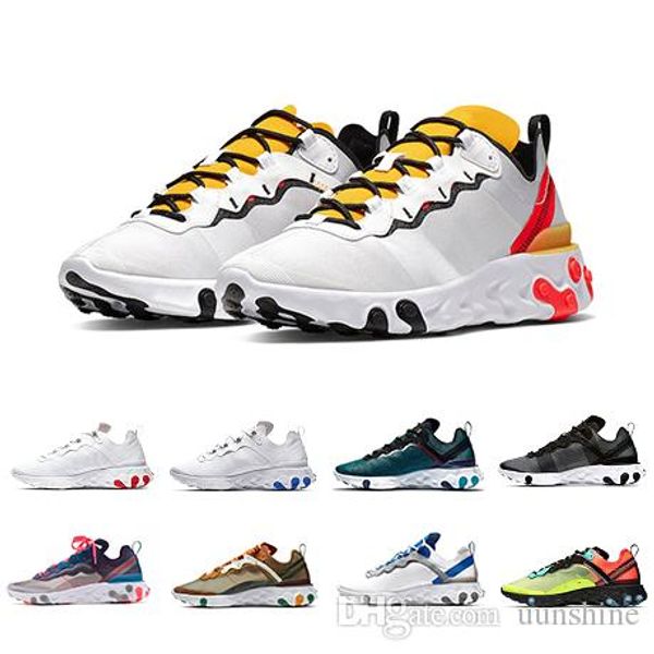 2020 tour yellow react element 87 55 mens running shoes men women orange peel sail triple black taped seams trainers outdoor sports sneakers
2020 tour yellow react element 87 55 mens running shoes men women orange peel sail triple black taped seams trainers outdoor sports sneakers
