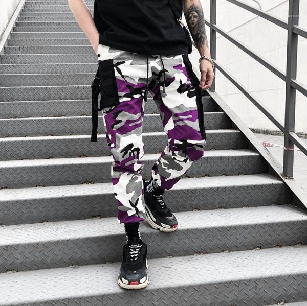 pants male camouflage pants fitness men ins drawstring trousers hip pop clothing fashion striped cargo, Black
pants male camouflage pants fitness men ins drawstring trousers hip pop clothing fashion striped cargo, Black