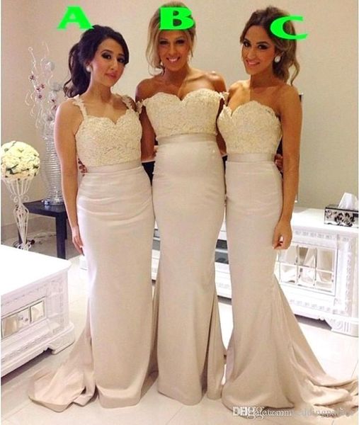 elegant mermaid bridesmaid dresses long mermaid wedding party gowns for brides of honor bridesmaids evening gown vestidos de noiva, White;pink
elegant mermaid bridesmaid dresses long mermaid wedding party gowns for brides of honor bridesmaids evening gown vestidos de noiva, White;pink