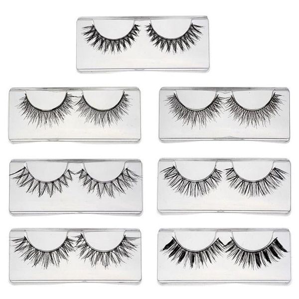 7 pairs reusable natural long thick cross mixed style upper false eyelashes extension real mink eyelash for makeup maquiagem
7 pairs reusable natural long thick cross mixed style upper false eyelashes extension real mink eyelash for makeup maquiagem