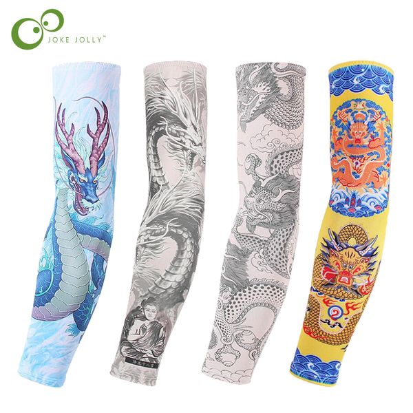 1pair skin uv proteive stretchy chinese dragon style sleeves arm stockings design body cool men fashion arm warmer gyh, Black;gray
1pair skin uv proteive stretchy chinese dragon style sleeves arm stockings design body cool men fashion arm warmer gyh, Black;gray