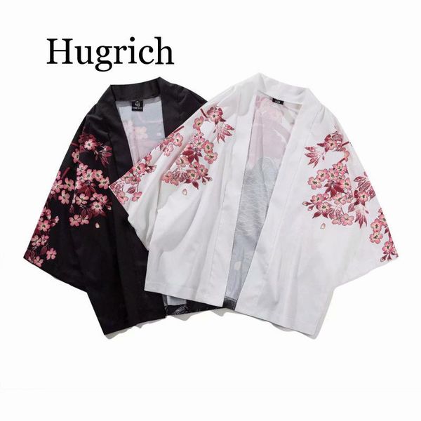 2020 harajuku japanese ukiyo-e painted print kimono men women loose seven-point sleeve shirt thin section tee camisa masculina, White;black
2020 harajuku japanese ukiyo-e painted print kimono men women loose seven-point sleeve shirt thin section tee camisa masculina, White;black