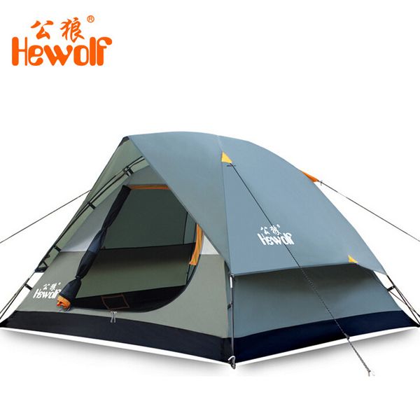 hewolf tourist tent 3 - 4 person camping tents double layer waterproof outdoor hunting beach tents garden tent gazebo
hewolf tourist tent 3 - 4 person camping tents double layer waterproof outdoor hunting beach tents garden tent gazebo
