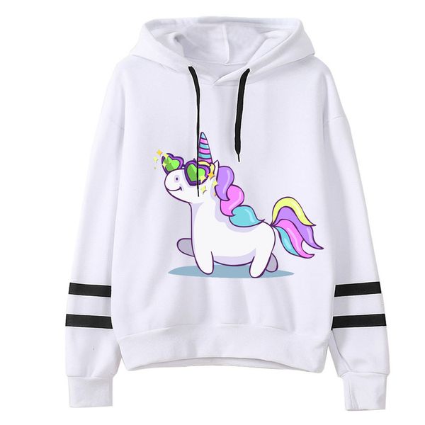 2019 spring autumn women lucky unicorn print hoodies kawaii harajuku female long sleeve hooded cartoon print sweatshirts, Black
2019 spring autumn women lucky unicorn print hoodies kawaii harajuku female long sleeve hooded cartoon print sweatshirts, Black