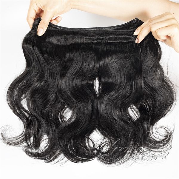 new arrival malaysian burmese body wave 3 bundles human virgin hair weft weave piece hair extensions natrural softing, Black
new arrival malaysian burmese body wave 3 bundles human virgin hair weft weave piece hair extensions natrural softing, Black