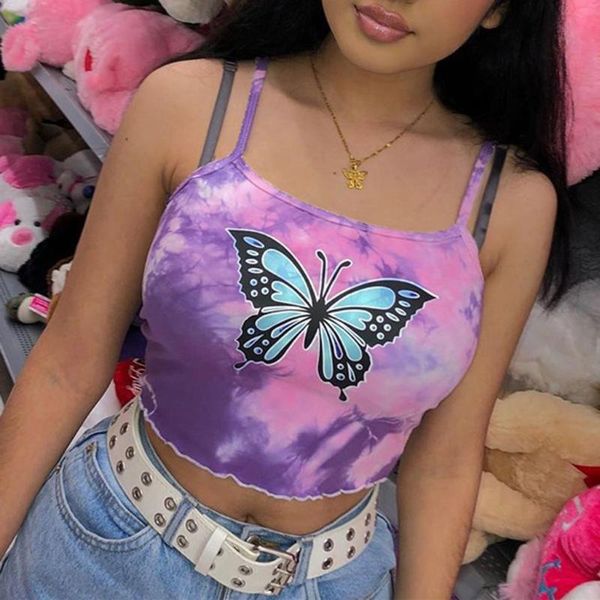 summer butterfly crop women 2020 party sleeveless tank women clothes cami cropwomens clothing cropped feminino, White
summer butterfly crop women 2020 party sleeveless tank women clothes cami cropwomens clothing cropped feminino, White