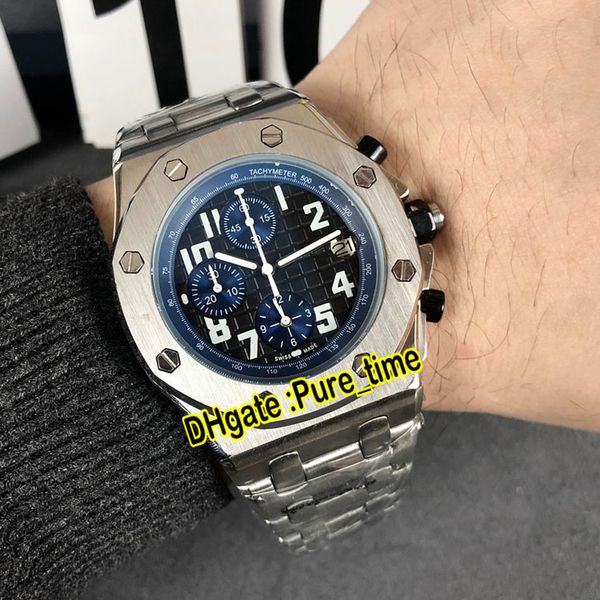 new royal 26470pt.oo.1000pt.02 blue texture dial miyota quartz chronograph mens watch satch stainless steel bracelet watches pure_time, Slivery;brown
new royal 26470pt.oo.1000pt.02 blue texture dial miyota quartz chronograph mens watch satch stainless steel bracelet watches pure_time, Slivery;brown