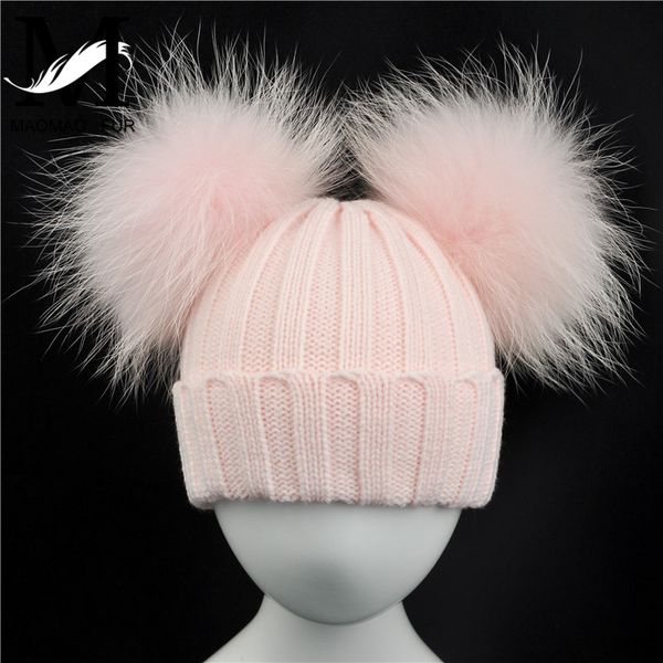 winter baby knit hat with two fur pompoms boy girls natural fur ball beanie kids caps double real pom pom hat for children
winter baby knit hat with two fur pompoms boy girls natural fur ball beanie kids caps double real pom pom hat for children