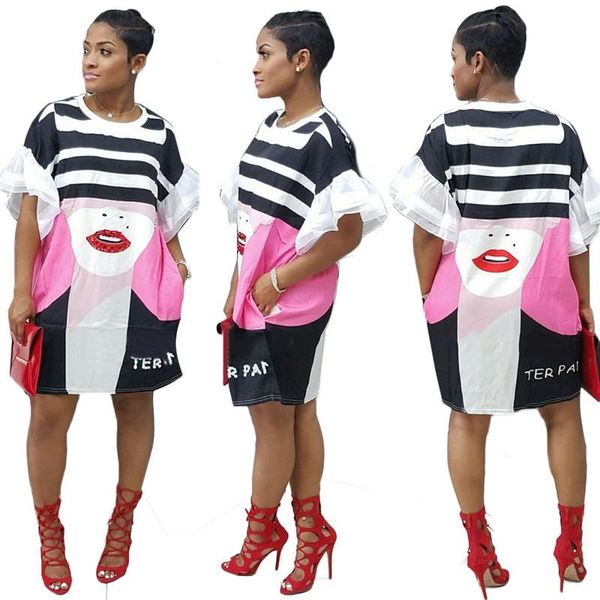 womens summer 3d print dresses crew neck bodycon clothing fashion half sleeve party casual apparel, White;black
womens summer 3d print dresses crew neck bodycon clothing fashion half sleeve party casual apparel, White;black