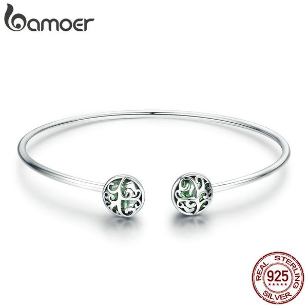 bamoer genuine 925 sterling silver tree of life green crystal cz women open cuff bangle & bracelet luxury silver jewelry scb057 j190703, Black
bamoer genuine 925 sterling silver tree of life green crystal cz women open cuff bangle & bracelet luxury silver jewelry scb057 j190703, Black