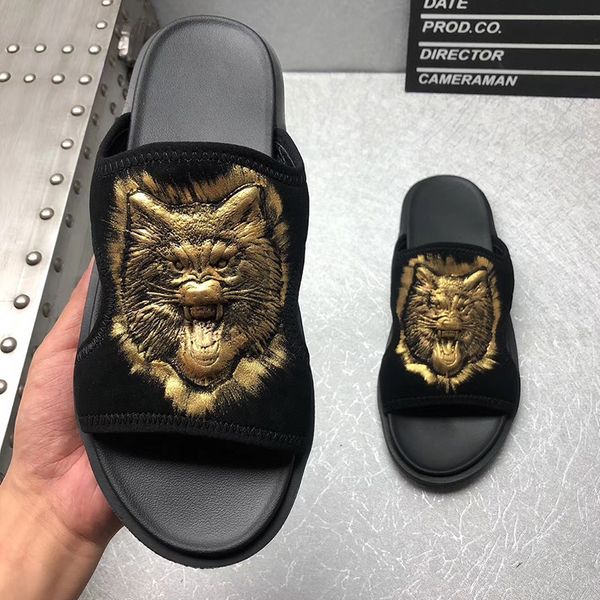 qa0024 men`s slippers famous brands new style fashionable man slippers, Black
qa0024 men`s slippers famous brands new style fashionable man slippers, Black