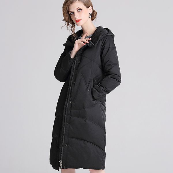 fyyiyi 2019 autumn and winter clothing new down jacket female black hooded fashion slim slimming thick long-sleeve jacket female
fyyiyi 2019 autumn and winter clothing new down jacket female black hooded fashion slim slimming thick long-sleeve jacket female