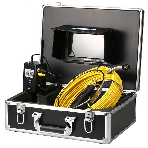 wireless wifi 20/30/40m pipe inspection 7 inch camera for fishing drain sewer pipeline industrial endoscope with meter marking
wireless wifi 20/30/40m pipe inspection 7 inch camera for fishing drain sewer pipeline industrial endoscope with meter marking