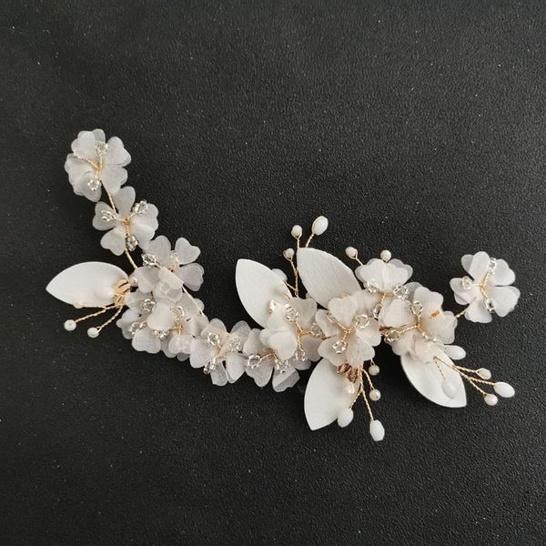 slbridal handmade gold austrian crystals rhinestones flower leaf wedding hair clip barrettes bridal headpiece hair accessories, Golden;white
slbridal handmade gold austrian crystals rhinestones flower leaf wedding hair clip barrettes bridal headpiece hair accessories, Golden;white