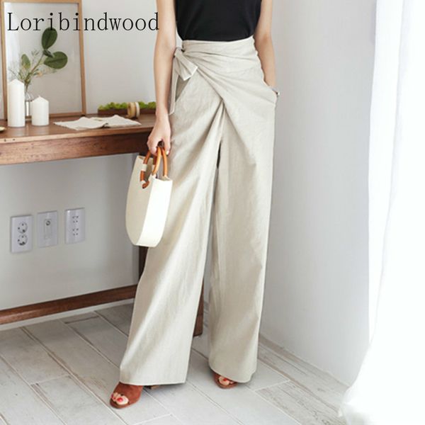 spring summer high waist lace-up casual flax pants women soft female wide leg pants loose solid trousers femme 2020, Black;white
spring summer high waist lace-up casual flax pants women soft female wide leg pants loose solid trousers femme 2020, Black;white