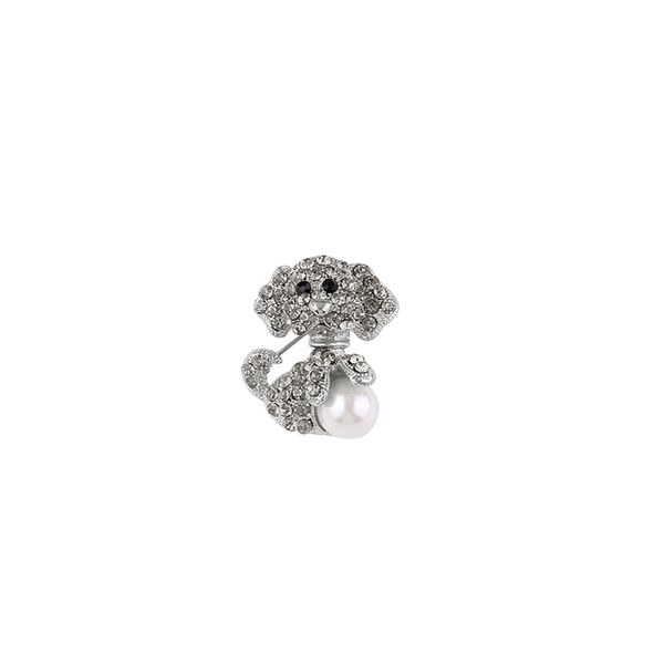 cute animal brooches rhinestone crystal little teddy hold the ball brooches for women trendy charming chic little dog, Gray
cute animal brooches rhinestone crystal little teddy hold the ball brooches for women trendy charming chic little dog, Gray