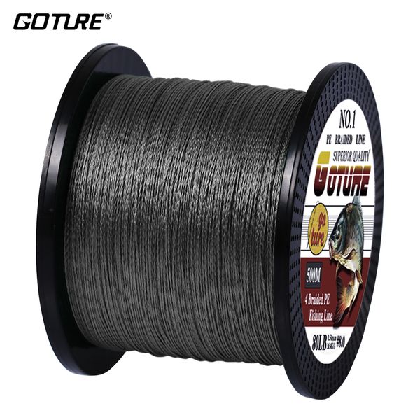 goture 500m/547yards pe braided fishing line multifilament 4 strands cord for carp fishing 8 10 20 30 40 60 80 lb
goture 500m/547yards pe braided fishing line multifilament 4 strands cord for carp fishing 8 10 20 30 40 60 80 lb